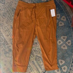 BNWT Athleta Trekkie North Jogger Mustard Yellow